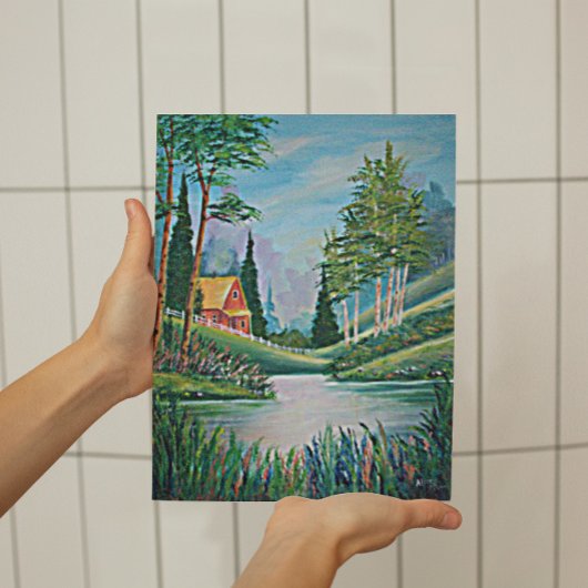 Poster Cabine par Stream Pays Vivre Petite