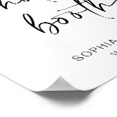 Poster Cabine photo ADELLA | simple rappelez-vous de sign (Coin)