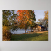 Poster Cabine rustique (Devant)