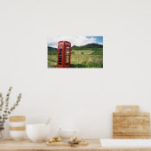 Poster Cabine téléphonique en Ecosse (Cuisine)
