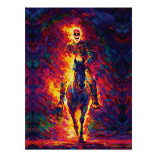 Poster Cabine téléphonique rouge cosy Chat blanc Scène no