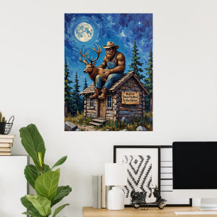 Poster Cabine Top Confidant : Bigfoot et Elk