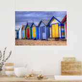 Poster Cabines de bain (Cuisine)