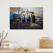 Poster Cabines portuaires (Cuisine)