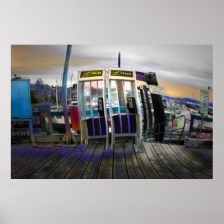 Poster Cabines portuaires