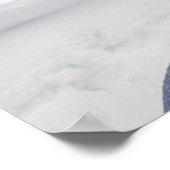 Poster Cabines traditionnels en bois de neige (Coin)