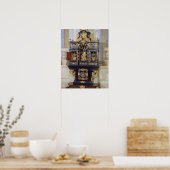 Poster Cabinet de la électrice Palatine, c.1704 (ébène, (Cuisine)