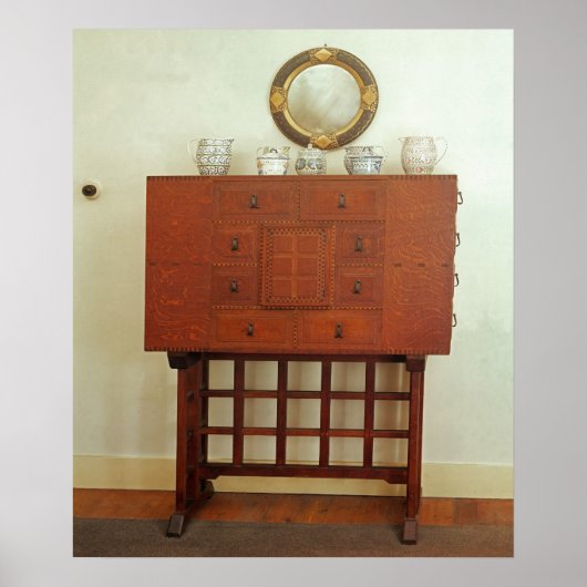 Poster Cabinet sur stand (Devant)