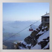 Poster Cable Car Suisse (Devant)