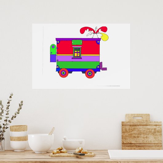 POSTER CABOOSE (Cuisine)