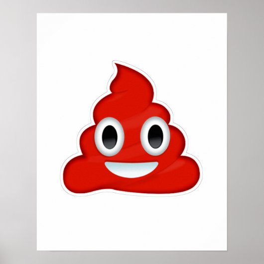 Poster Caca Rouge - - (Devant)