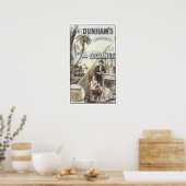 Poster cacahuète Dunhams (Cuisine)