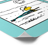 Poster cacahuètes | Bois de bois à la plage (Coin)