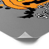 Poster cacahuètes | Bonne Halloween (Coin)