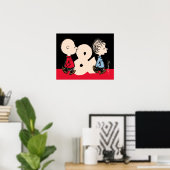 Poster cacahuètes | Charlie Brown & Linus (Bureau à domicile)