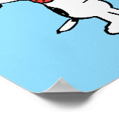 Poster cacahuètes | Coach Football Snoopy (Coin)