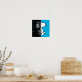 Poster cacahuètes | Conception géométrique Snoopy (Cuisine)
