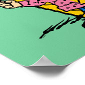 Poster cacahuètes | Crème de glace Sally demi et demi (Coin)