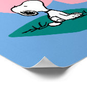 Poster cacahuètes | Illustration Nature Rose Flower (Coin)