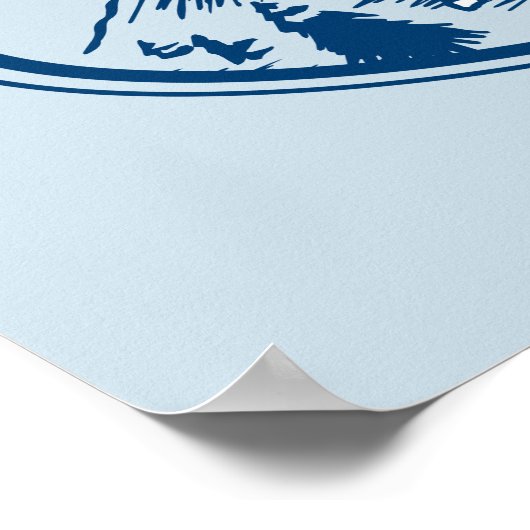 Poster cacahuètes | Killington Ski Resort Vermont (Coin)