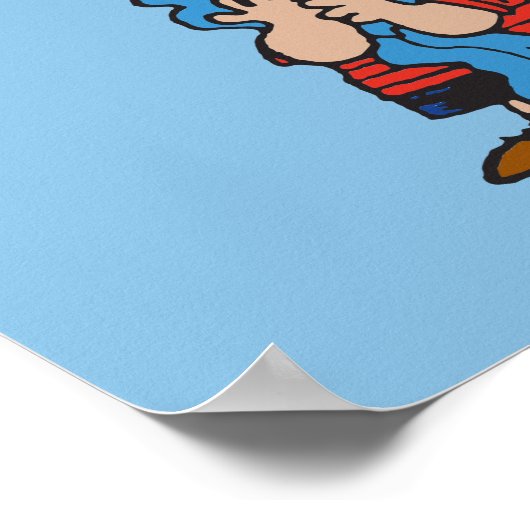 Poster cacahuètes | Linus Blanket Smile (Coin)