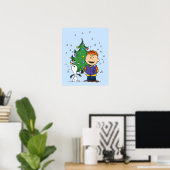 Poster cacahuètes | Noël (Bureau à domicile)