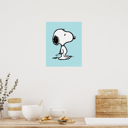 Poster cacahuètes | Snoopy (Cuisine)