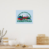 Poster cacahuètes | Snoopy 'C'était la nuit avant Noël (Cuisine)