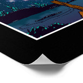 Poster cacahuètes | Snoopy & Charlie Brown Star Watching (Coin)