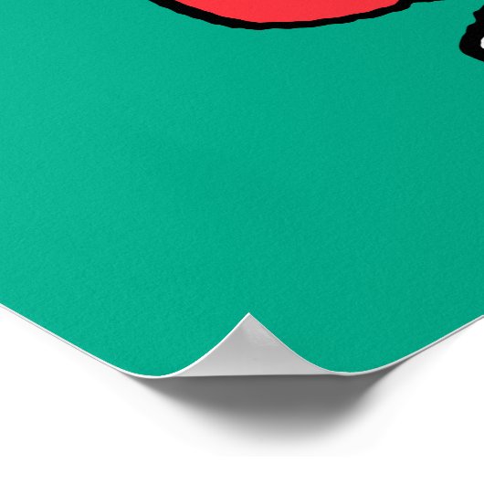 Poster cacahuètes | Snoopy Chat d'hiver et Casquette (Coin)