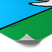 Poster cacahuètes | Snoopy Football Kicker (Coin)