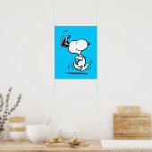 Poster cacahuètes | Snoopy Happy Dance (Cuisine)