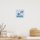 Poster cacahuètes | Snoopy I Love Obtenir des présentatio (Cuisine)