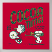 Poster cacahuètes | Snoopy & Linus Cocoa Time (Devant)