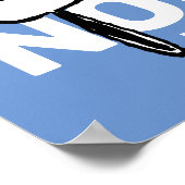 Poster cacahuètes | Snoopy Pas aujourd'hui (Coin)