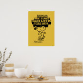 Poster cacahuètes | Snoopy Pure Joy (Cuisine)