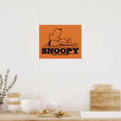 Poster cacahuètes | Snoopy Reest Break (Cuisine)