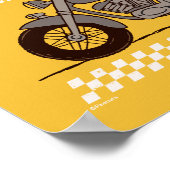 Poster cacahuètes | Snoopy Speed Club (Coin)