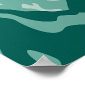 Poster cacahuètes | Snoopy & Troop Randonnée la montagne (Coin)