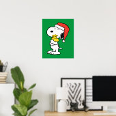 Poster cacahuètes | Snoopy & Woodstock (Bureau à domicile)
