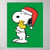 Poster cacahuètes | Snoopy & Woodstock (Devant)