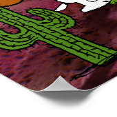 Poster cacahuètes | Snoopy & Woodstock Cowboy (Coin)