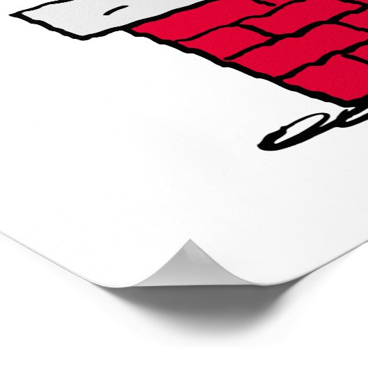 Poster cacahuètes | Snoopy & Woodstock Père Noël Bell Rin (Coin)