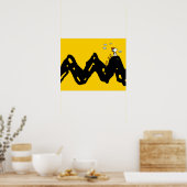 Poster cacahuètes | Snoopy & Woodstock Scout Troop Hippiq (Cuisine)