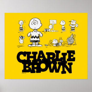Poster cacahuètes   Toujours Charlie Brown