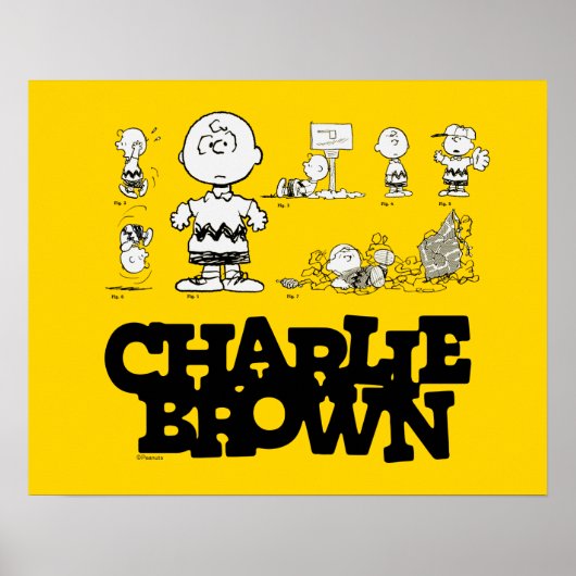 Poster cacahuètes | Toujours Charlie Brown (Devant)