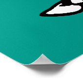 Poster cacahuètes | Tournages de snoopy (Coin)