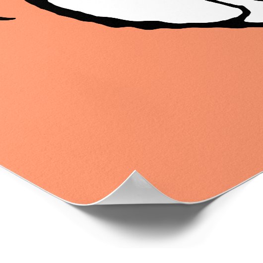 Poster cacahuètes | Une Danse Heureuse Snoopy (Coin)