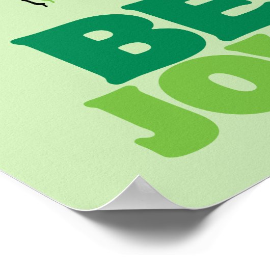 Poster cacahuètes | Woodstock Soyez Joyeux (Coin)