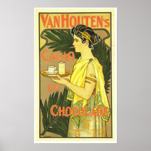 Poster Cacao en Chocolade